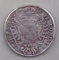 1 талер 1755 г. Австрия. Священная Римская Империя