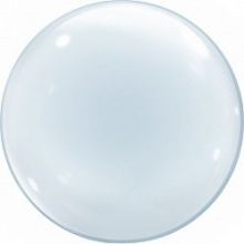 Сфера 3D, Deko Bubble 18"/ 46см, прозрачный, Китай