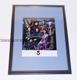Автографы: Вавилон 5 / Babylon 5. 7 подписей. 1996 год. Редкость