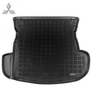 Коврик резиновый багажника Mitsubishi Outlander Rezaw Plast (Польша) - арт 232319