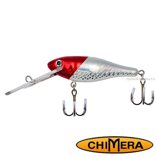 Воблер Chimera Siver Fox Shad 70DR  / цвет: 024 / 70 мм / 12 гр/ Заглубление: 3-4,5м