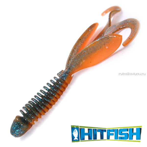 Силиконовая приманка Hitfish Clione "3 / упаковка 5 шт / цвет: R100