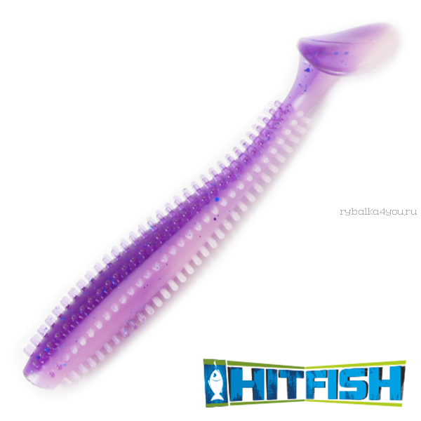 Силиконовая приманка Hitfish Pimp Shad "3.5 / упаковка 5 шт / цвет:  R104