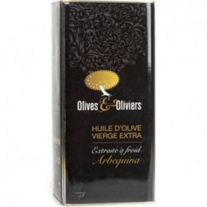 Оливковое масло первого холодного отжима Olives & Oliviers Arbequina - 5 л (Тунис)