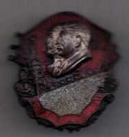 Знак 1947 г."30 годовщина великого октября"