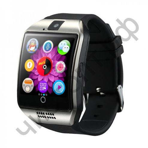 Smart часы (умные часы ) OT-SMG13 Серебро ( GSM SIM, microSD ) телефон, GPS, Bluetooth Андроид музыка камера фото видео голос. связь телеф.номер смс шагомер датчик сна  приложения