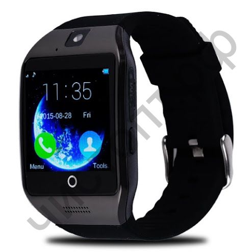 Smart часы (умные часы ) OT-SMG13 Черные ( GSM SIM, microSD ) телефон, GPS, Bluetooth Андроид музыка камера фото видео голос. связь телеф.номер смс шагомер датчик сна  приложения