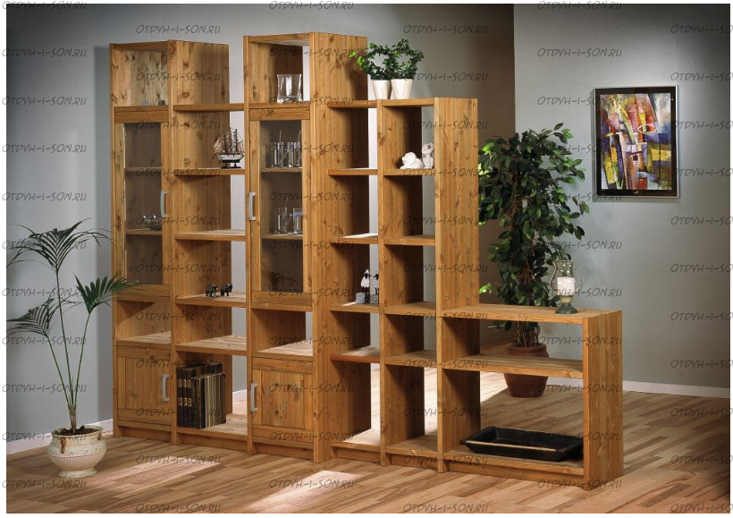 Стеллаж Вильнюс массив