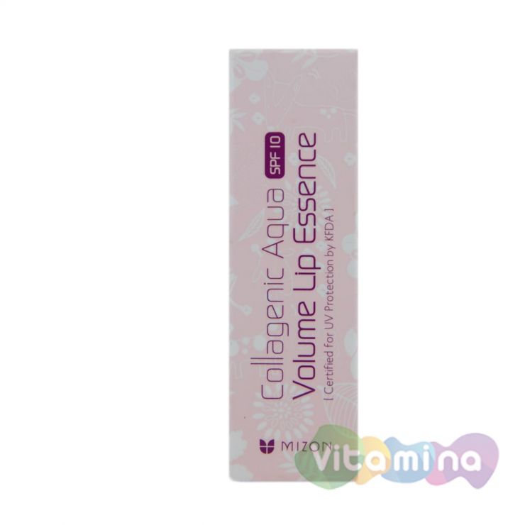 Коллагеновая эссенция для губ, 10 мл - Mizon Collagenic Aqua Volume Lip Essence