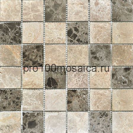 CV20090 Мозаика Emperador Mos.Mix. 50х50, 305х305х10 мм (Colori Viva)