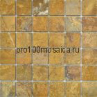 CV20014 Мозаика Mos.Polished Golden Travertin 50х50, 305х305х10 мм (Colori Viva)