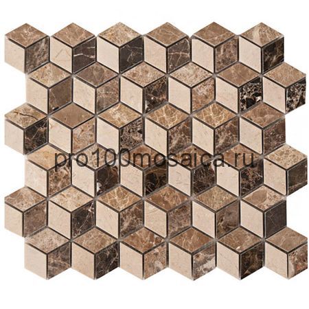 CV20140  Мозаика Mos. Cubic Polished Mix, 305х305х10 мм (Colori Viva)