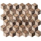 CV20140  Мозаика Mos. Cubic Polished Mix, 305х305х10 мм (Colori Viva)