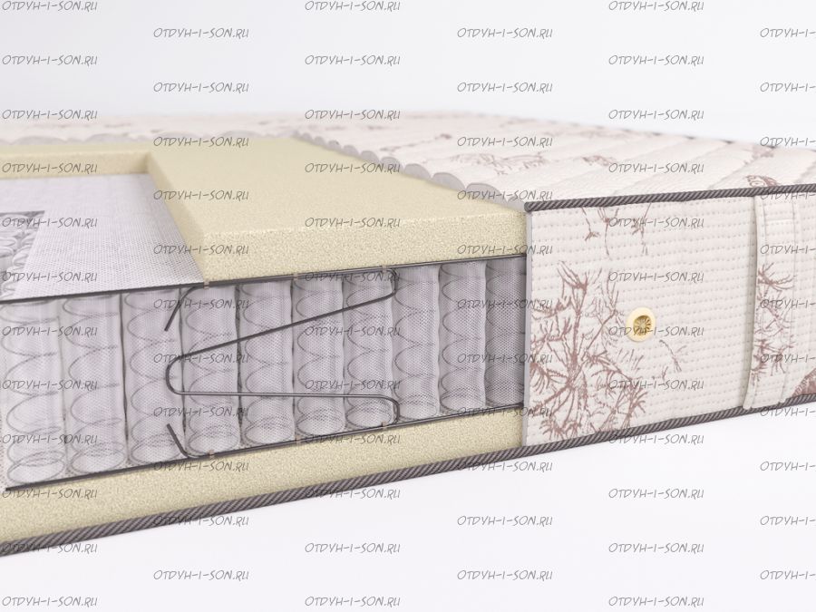 Матрас бесклеевой Мультипакет Мемори Beautyson S1000 + наматрасник