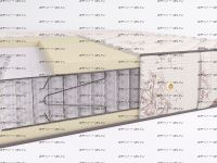 Матрас бесклеевой Мультипакет Мемори Beautyson S1000 + наматрасник