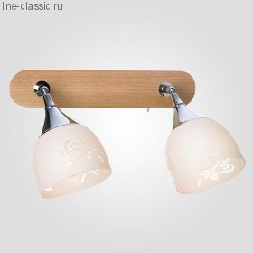СПОТ ES 20051/2 светлое дерево