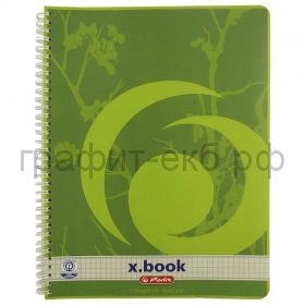 Тетрадь А4 80л.кл.Herlitz x.book UWS 0303453