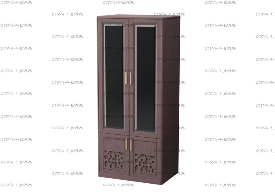 Шкаф 2-х дверный Веро Массив Dreamline (93,2х58х217)