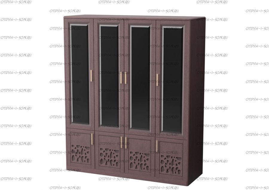 Шкаф 4-х дверный Веро Массив Dreamline (183,2х58х217)