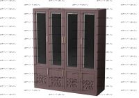 Шкаф 4-х дверный Веро Массив Dreamline (183,2х58х217)