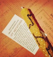 ОТ НЕГАТИВА. Руническая свеча-программа.