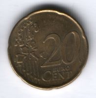 20 евроцентов 2000 г. Бельгия