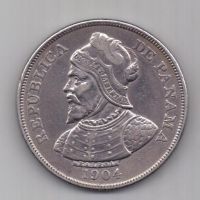 50 сантимов 1904 г. Панама
