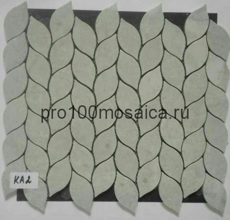 KA02. Мозаика серия Камень чип 35*70, размер, мм: 350*300*8 (Happy Mosaic)