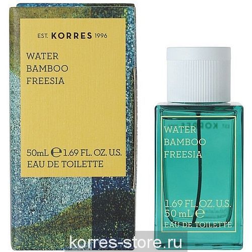 KORRES ВОДА/ БАМБУК/ ФРЕЗИЯ АРОМАТ ДЛЯ НЕЁ