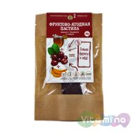 Фруктовая пастила Вишня с бананом и мёдом, 50 г