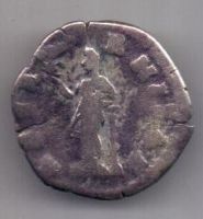 денарий (147-161 AD) Фаустина. Рим