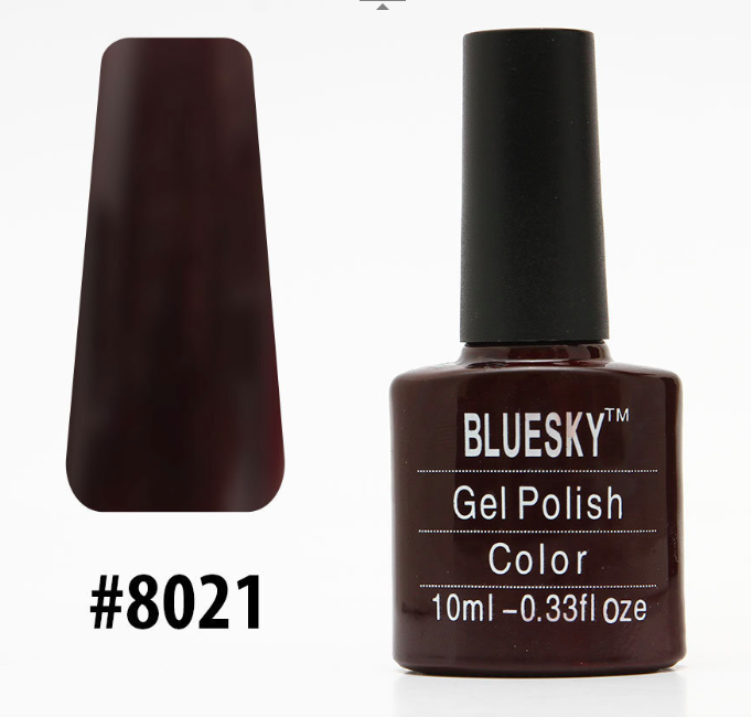 Гель-лак Bluesky Shellac Color 10ml №8021