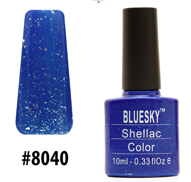 Гель-лак Bluesky Shellac Color 10ml №8040