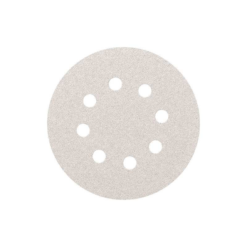 Smirdex P180 Абразивный круг SMIRDEX 510 White, D=125мм, 8 отверстий, (упаковка 100 шт.)