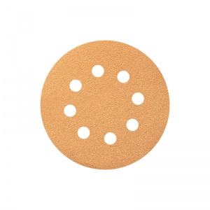 Smirdex P80 Абразивный круг SMIRDEX 820 PowerLine, D=125мм, 8 отверстий, (упаковка 100 шт.)