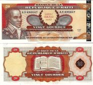 Гаити - 20 Гурдов 2001 UNC