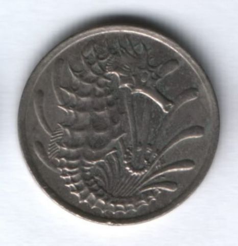 10 центов 1982 г. Сингапур