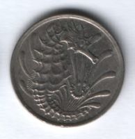 10 центов 1982 г. Сингапур