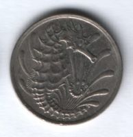 10 центов 1982 г. Сингапур