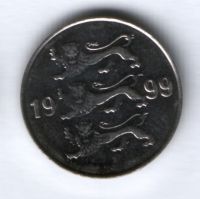 20 сентов 1999 г. Эстония