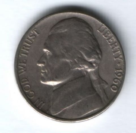 5 центов 1960 г. США
