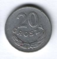 20 грошей 1949 г. Польша, VF