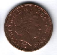 2 пенса 2004 г. Великобритания