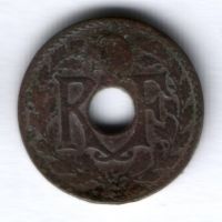 10 сантимов 1920 г. Франция