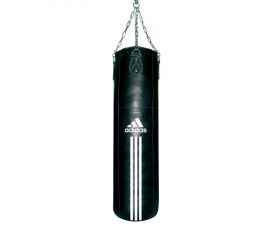 Боксерский мешок чёрный Adidas Punching Bag In Split Leather 90Х30см ADIBAC14