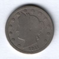 5 центов 1911 г. США