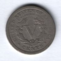5 центов 1911 г. США