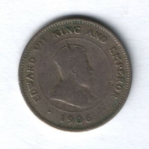 1 фартинг 1906 г. Ямайка