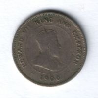 1 фартинг 1906 г. Ямайка