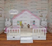 Кровать Домик Butterfly №IR1 (любые размеры)